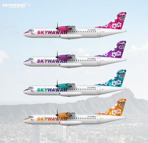 SkyHawaii Airlines | ATR 72 fleet
