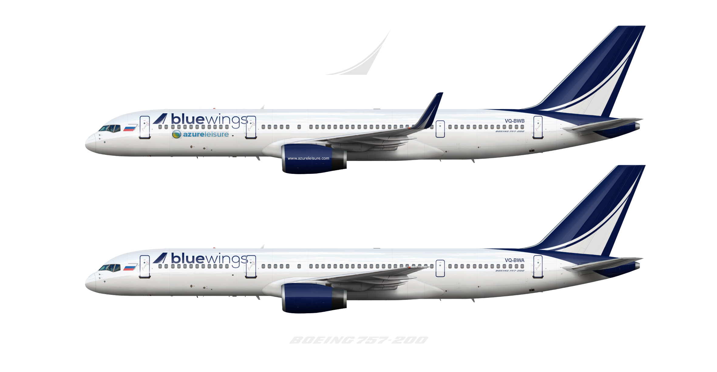 Bluewings Boeing 757 200 Poster - Everything. - Gallery - Airline