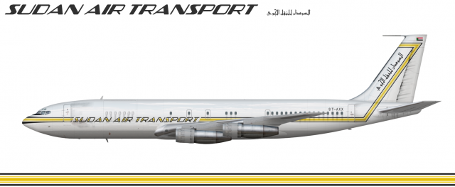 Sudan Air Transport Boeing 707 320C