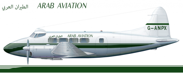 Arab Aviation DeHavilland DH.104