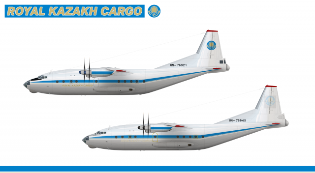 Royal Kazakh Cargo Antonov AN-12