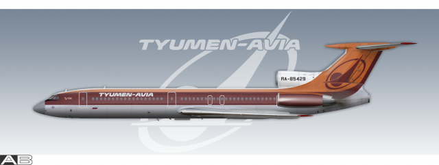 Tyumen-Avia Tupolev Tu-154M