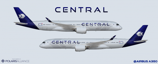 Central Airlines A350-900