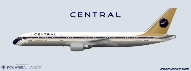 Central Airlines first 757-200