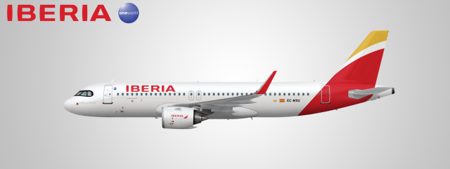 Iberia Airbus A320NEO (EC-MXU)