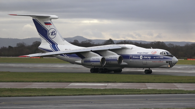 Volga-Dnepr Airlines - Ilyushin Il-76 - RA-76950 - Manchester Volga-Dnepr Airlines - Ilyushin Il-76 - RA-76950 - Manchester