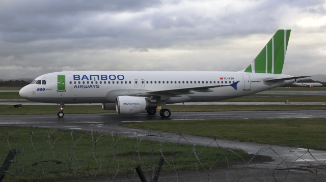 Freebrid Airlines - Bamboo Airways Livery - A320 -TC-FBH - Manchester Freebrid Airlines - Bamboo Airways Livery - A320 -TC-FBH - Manchester