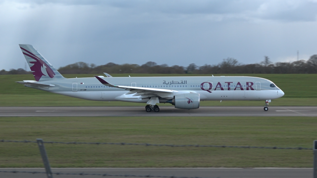 Qatar Airways - A350 - A7-AMF - BHX - 4 Qatar Airways - A350 - A7-AMF - BHX - 4