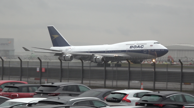 BA Retro - BOAC - 747-400 - G-BYGC - LHR BA Retro - BOAC - 747-400 - G-BYGC - LHR