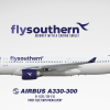 Flysouthern Airlines Airbus A330-300 First Fleet with a new Livery