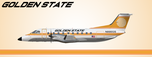 Golden State Airlines E120 Brasilia (N890GS)