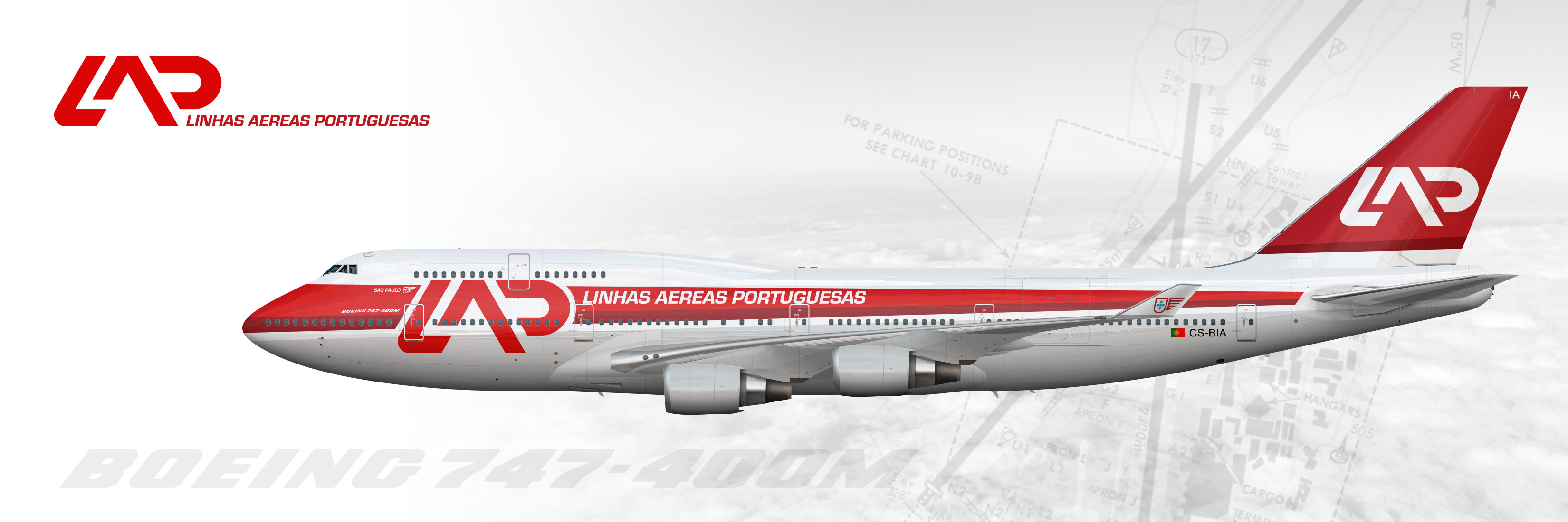 Boeing 747-400M LAP - Linhas Aereas Portuguesas - Air