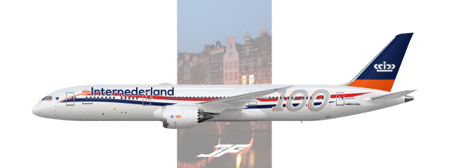 Internederland | Boeing 787-9 | Special 100 years livery