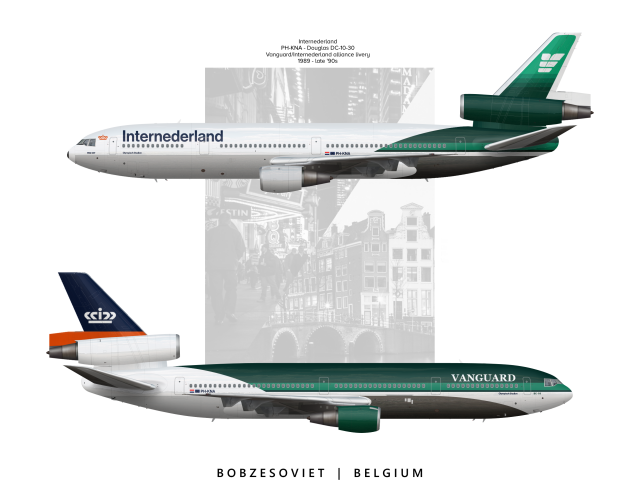 Internederland/Vanguard | Douglas DC-10-30 | 1989-late '90s