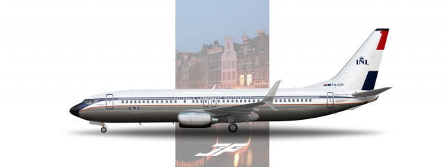 Internederland | Boeing 737-800 | 1950s Retro