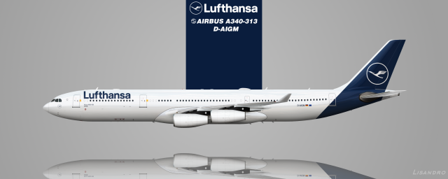 Airbus A340-313X Lufthansa D-AIGM