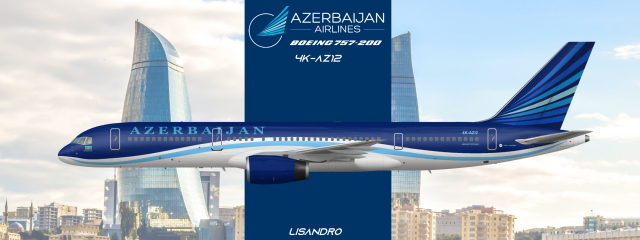 Boeing 757-200 Azerbaijan AZAL Airlines 4K-AZ12