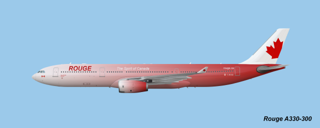 Airbus A330-300 - Late 1990s Transition Livery Airbus A330-300 - Late 1990s Transition Livery