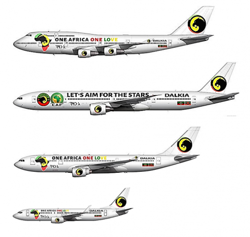 Dalkia Airlines  Special Liveries