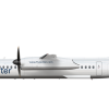 Porter Q400 in Mr. Porter livery