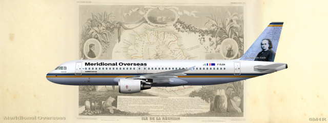 Meridional Overseas A320-200 (90's scheme)