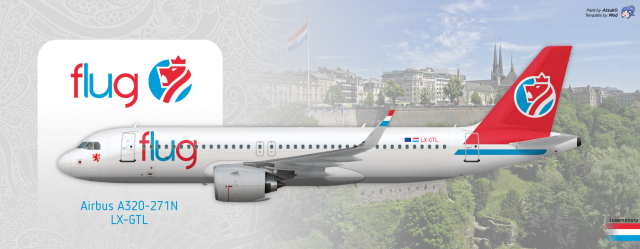 Flug Luxemburg - Airbus A320-271N Flug Luxemburg - Airbus A320-271N