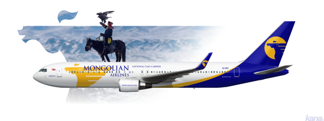 MIAT Mongolian Airlines - Boeing 767-300ER