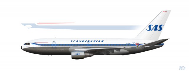 Scandinavian Airlines - McDonnell Douglas DC-10 Twin