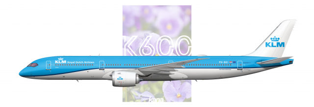 KLM Royal Dutch Airlines - Kanamori K600