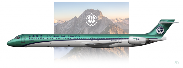 Jade Mountain Airways - McDonnell Douglas MD-90-30