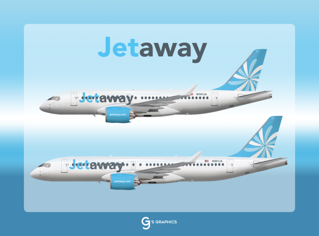 Jetaway A220 Poster