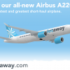 Jetaway A220 promotional ad