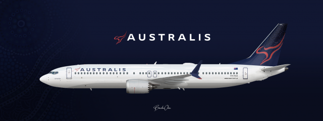 Australis | Boeing 737-9 | VH-KSA