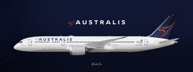 Australis | Boeing 787-9 | VH-ZDA