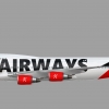 XAirways Boeing 747 400 White