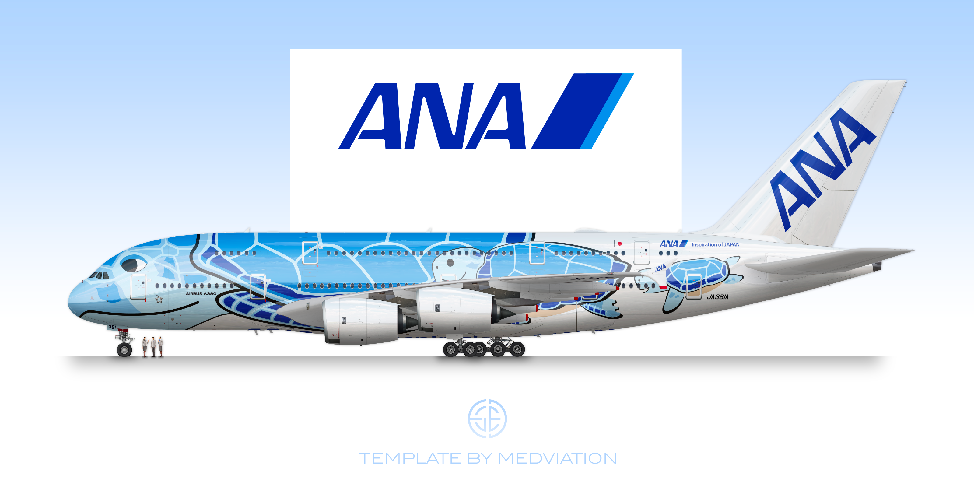 ANA, Airbus A380-800 JA381A 
