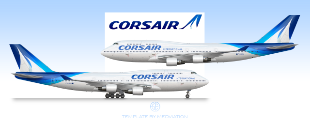 Corsair, Boeing 747-400