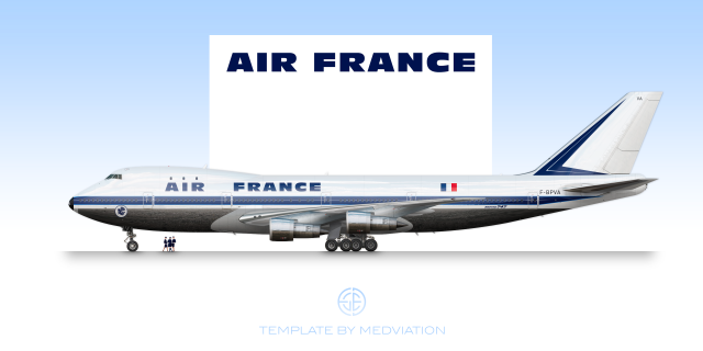 Air France, Boeing 747-100A