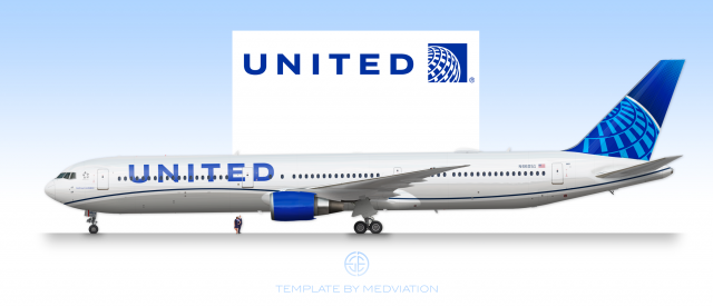 United Airlines, Boeing 767-400ER