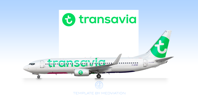 Transavia France, Boeing 737-800