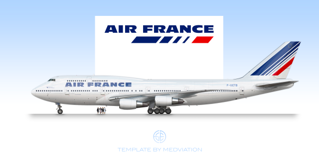 Air France, Boeing 747-300M