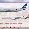 Volspain A330-200 poster