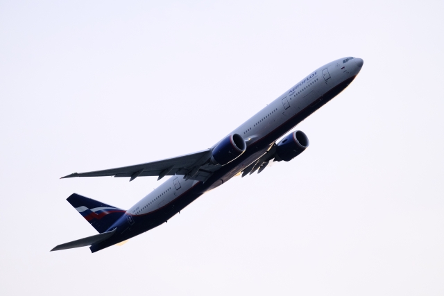 Aeroflot 777-300ER VQ-BQF Departing JFK
