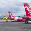 Air Asia and Cebu Pacific at Kalibo Airport