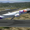 PMDG 777F (FedEx Panda Express Livery) Departing SFO