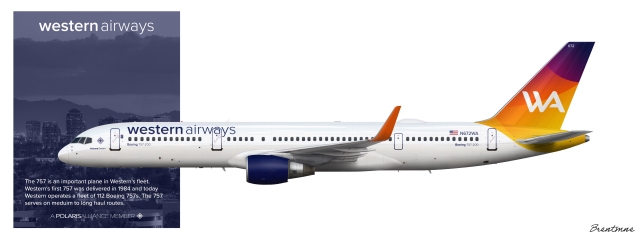 Western Airways 757-200