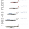 Transatlântico fleet (1985-1993)