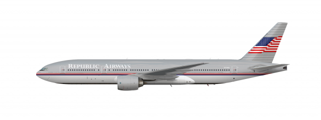 Republic | Boeing 777-200 (N777RA) 'John W. Young' | 1991-2004