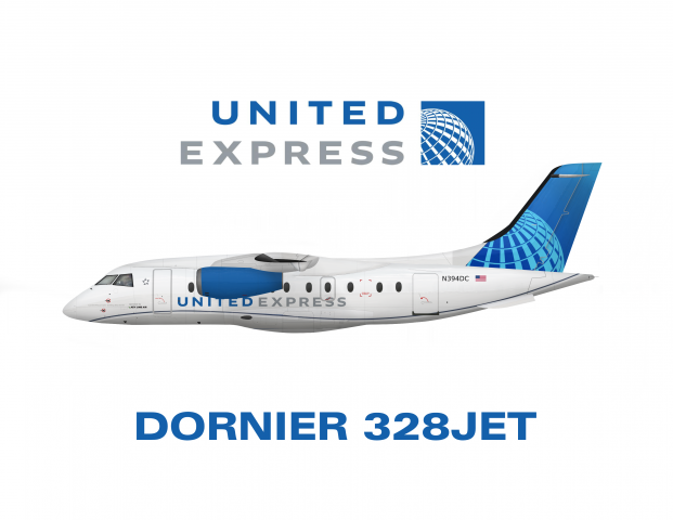 United Dornier 328JET