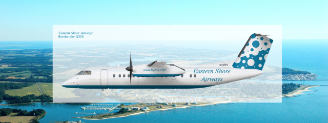 Eastern Shore Airways Q300 Eastern Shore Airways Q300